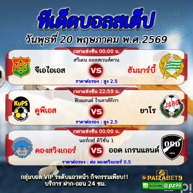 ทีเด็ดบอลสเต็ป