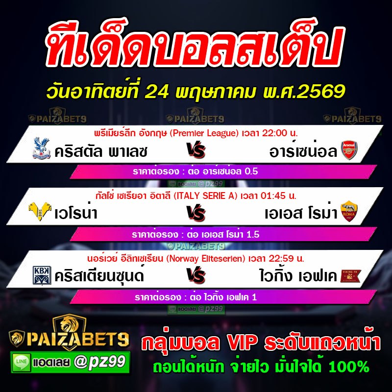ทีเด็ดบอลสเต็ป